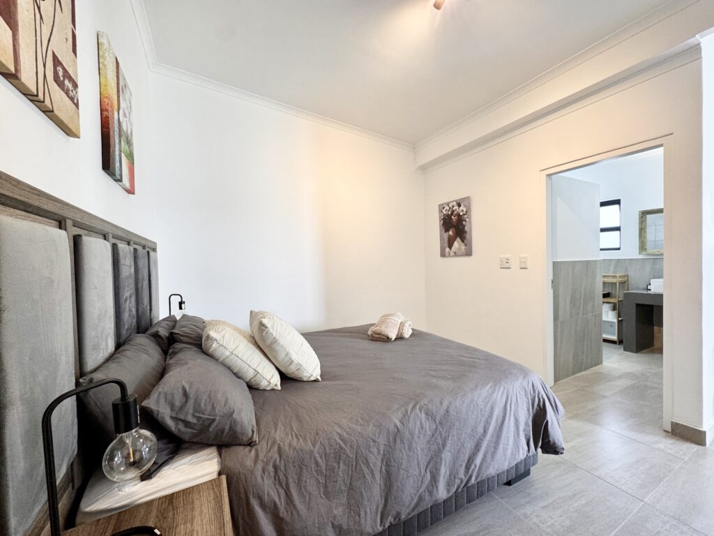 Comfortable guest room at Sworyx Guesthouse