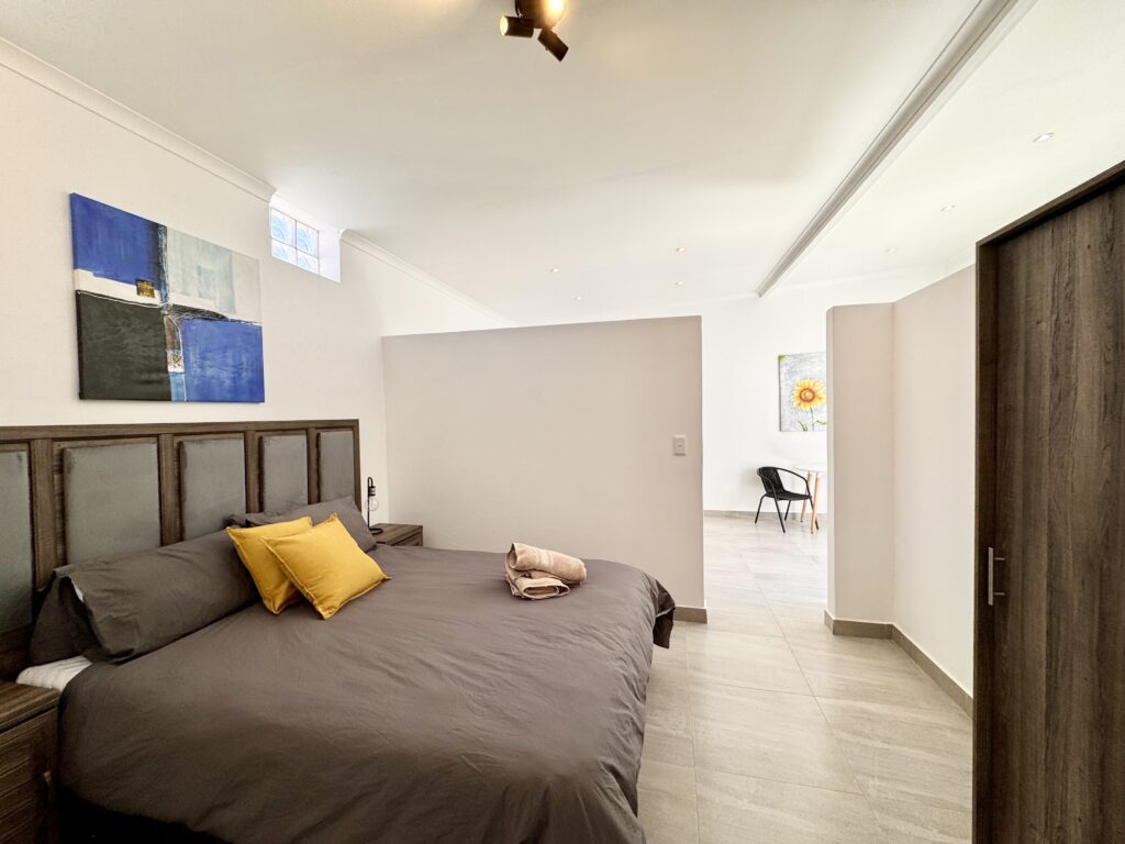 Spacious deluxe room at House Sworyx Namibia